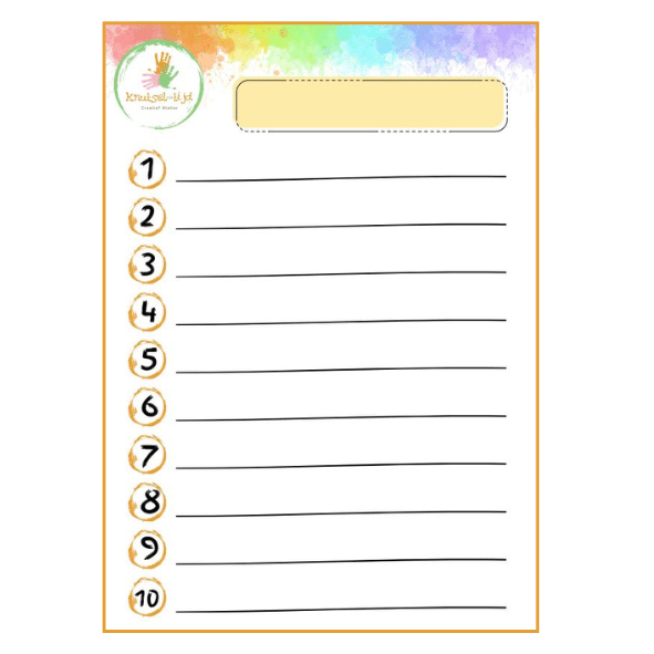 Minkes-Knutseltijd strippenkaart 10 keer