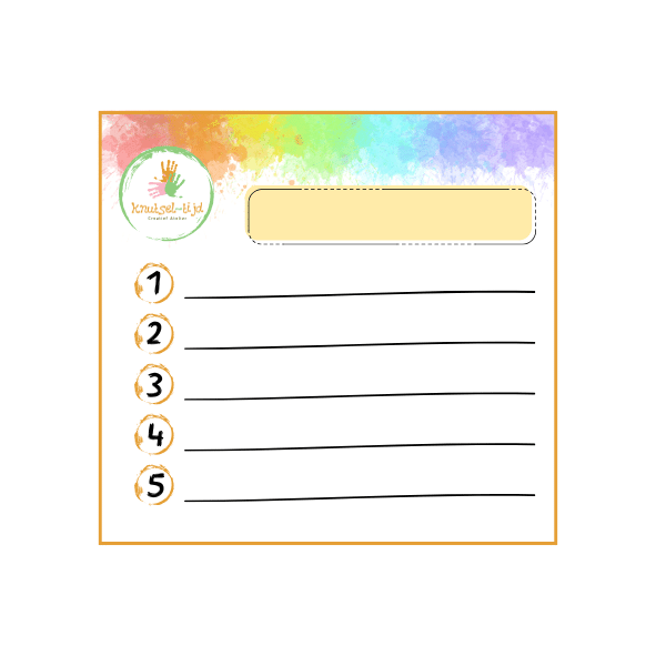 Minkes Knutseltijd strippenkaart